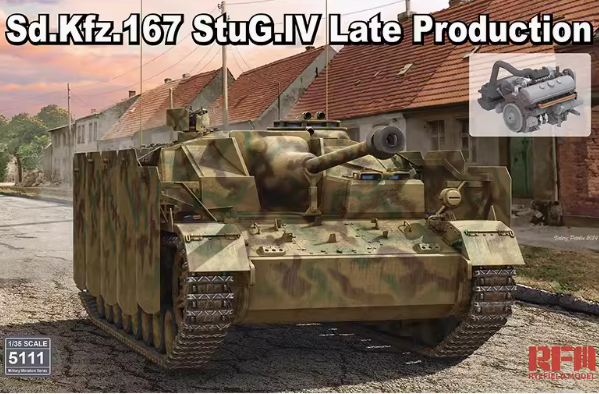 RM-5111 1/35 Sd.Kfz. 167 StuG.IV Late Production