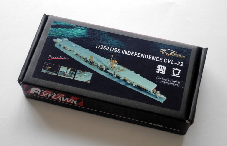 Flyhawk FH350123 1/350 WW II USS Independent Aircraft Carrier CVL-22 (for Dragon 1024)