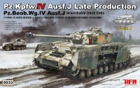 RM-5033 1/35 Pz.Kpfw.IV Ausf.J Late Production/ Pz.Beob.Wg.IV Ausf.J 2 in 1