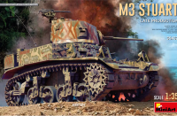  MiniArt 35432 1/35 M3 Stuart Light Tank High Detail Late Model 