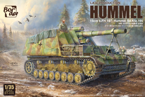  BT-035 1/35 15cm s.FH 18/1 Hummel Sd. Kfz. 165 Late Production