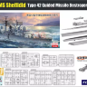 3001 1/350 Британский  эсминец  Тип 42 HMS Sheffield