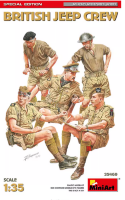 35469 1/35  MiniArt 1/35 British Jeep Crew Special Edition