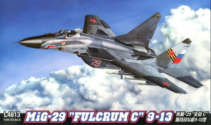 L4813 Самолет МИГ-29 9-13 Fulcrum C Great Wall, 1/48