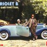 MINIART 38018 Mercedes-Benz 170V Cabriolet B Soft Top Cabriolet