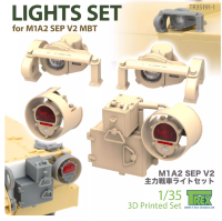 TR35191-1 1/35 M1A2 SEP V2 Комплект фар совместима с Dragon