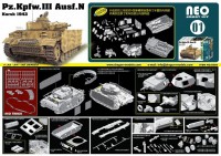 6559 1/35  Pz. Kpfw. III Ausf.N Kursk 1943 