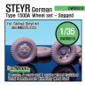 DFW 30016 1/35 WW2 WW2 German Steyr 1500A Wheel set