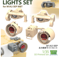 TR35190-2 1/35 M1A2 SEP V2 Комплект фар совместима с Tamiya Dragon MENG