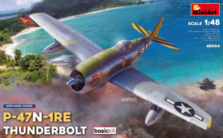 MiniArt 1/48 Thunderbolt P-47N-1RE   48064