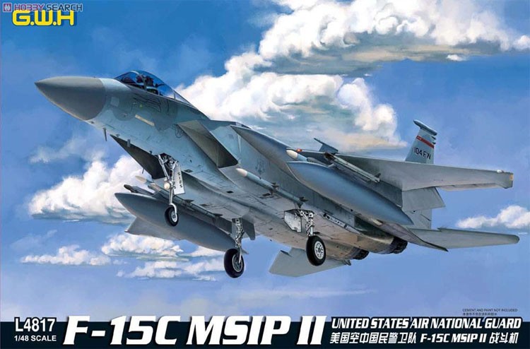 L4817 1/48 F-15C MSIP II United States Air National Guard 