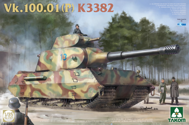 Takom  2187 1/35 VK 100.01 (P) K3382