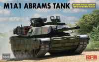 RM-5120 1/35 M1A1 ABRAMS TANK Ukraine Update Version with Workable Tracks