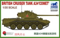 CB35010SP 1/35 British Cruiser Tank A34 ‘COMET’