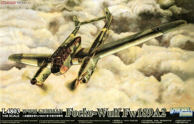 L4803 1/48 WWII German Focke-Wulf Fw-189 A2