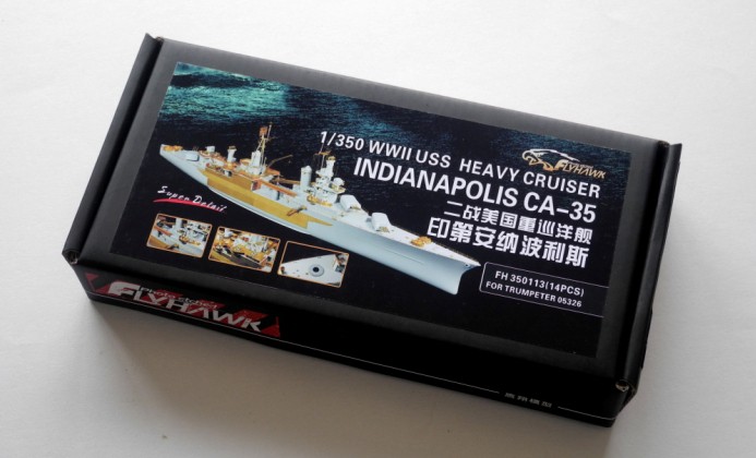 Flyhawk FH350113 1/350 USS Heavy Cruiser Indianapolis CA-35(For Trumpeter 05326