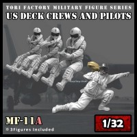 TF MF-11 1/32  Американская палубная команда 4 фигурки