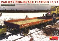 MiniArt 39004 1/35  Railway non-brake Flatbed 16,5t