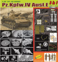 6874 1/35 Pz.Kpfw. IV Ausf. E 3 in 1