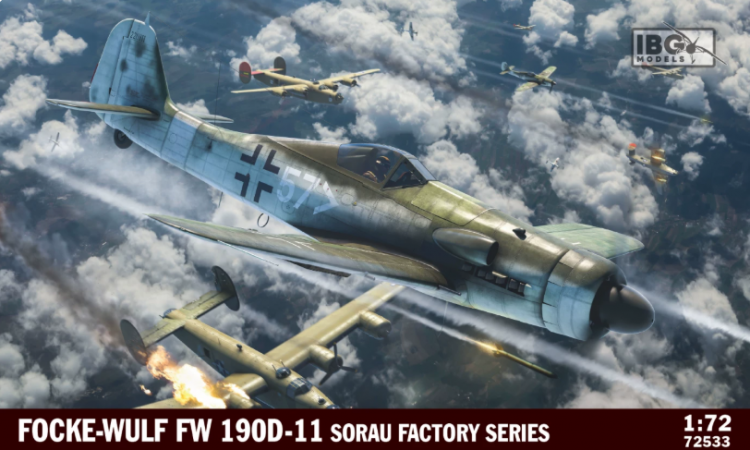 IBG 72533 1/72 Focke-Wulf Fw 190D-11 Sorau Factory Series