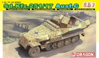 6592 1/35 Немецкая ЗУ Sd.KFz.251/17 Ausf.C mittlerer