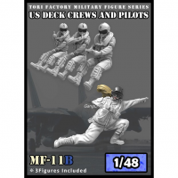 TF MF-11  1/48,Американская палубная команда 4 фигурки