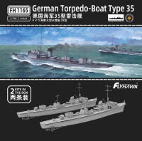 FH1165 1/700 Немецкие торпедные корабли 2 шт 