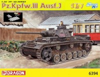 6394 Dragon 1/35 Танк Pz.Kpfw.III Ausf.J. (2в1) (Smart Kit)