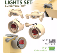 TR35189-1 1/35 M1A1 TUSK комплект фар, совместимый с Tamiya MENG