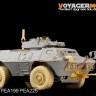 PEA199 1/35 Modern US Army M1117 Road Wheels (For TRUMPETER)