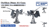 35010A 1/350 Oerlikon 20mm AA