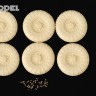 PEA229 1/35 Modren Canadian LAV-3 family Road Wheels (8PCES) (GP)