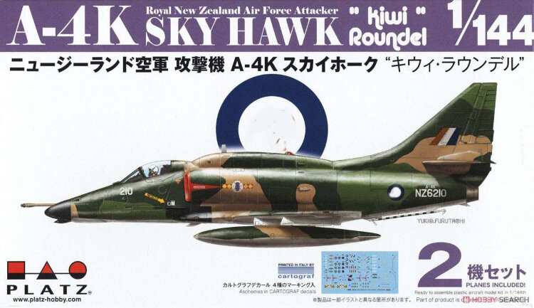 PLATZ   1/144 штурмовик A-4K Skyhawk Kiwi PDR-29 