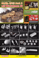 6284 1/35 Sd.Kfz.251/2 Ausf.C mit Wurfrahmen 40