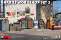 Miniart 35668 1/35  Garage Workshop Equipment 2