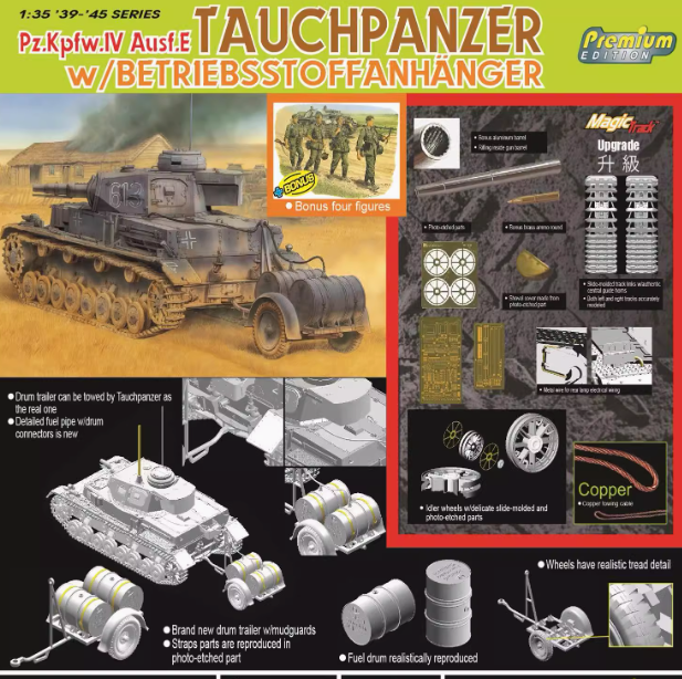 6402 1/35 Pz.Kpfw.IV w/Betriebsstoffanhänger