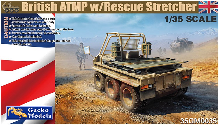 35GM0035 British ATMP w/Rescue Stretchers