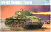 01568 1/35 KV-8S Welded Turret (Танк KV-8S Welded Turret)