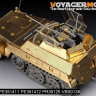  PE351411 1/35 Травление Sd.Kfz.250 NEU: ящик для хранения и детали  крыльев.