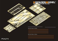 PEA274 1/35 Modern US Army M1A1/ M1A2 stowage bin/baskets/CIP (For TAMIYA 35269)