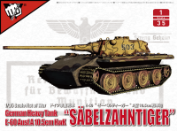 UA35020 1/35 Fist  "Säbelzahntiger" E-60 Ausf.A 10.5cm Kwk