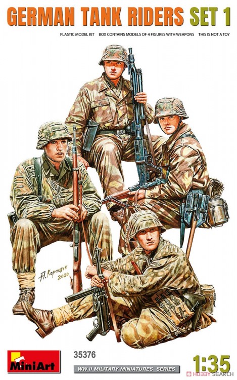 MINIART 35376 1/35 Немецкие гренадеры № 1