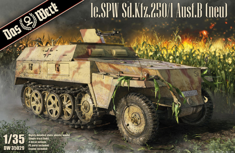 DW35029 1/35 le. SPW Sd.Kfz. 250/1 Ausf. B (neu)