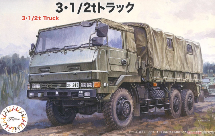 72326 1/72  3 1/2-тонный грузовик, 2 шт 