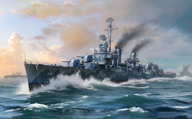 65309 1/350 USS Fletcher DD-445