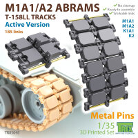 TR85046 1/35 M1A1/A2 Tank T-158LL Track (Metal Spike)