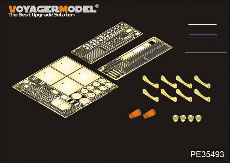 PE35493WWII Soviet SU-152 late production basic (For TRUMPETER 05568)