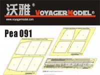 PEA091 1/35 Side Skirts for PzKpfw IV Ausf G Late (For ALL)