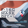 D48036 1/48 Декали и маски на K48076 Польша F-16C NATO Tiger Club