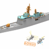 SR-7049 1/700 Korean People's Navy KPN Choe Hyon Class Destroyer (по ватерлинию) +бонус Ка-27 ,Ка-29